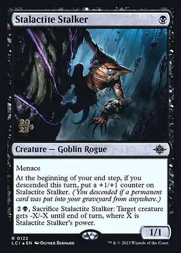 Stalactite Stalker - lci Spoiler