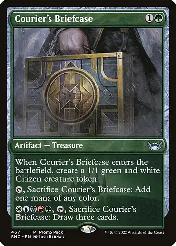 Courier's Briefcase - snc Spoiler