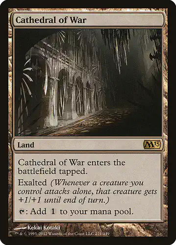Cathedral of War - m13 Spoiler