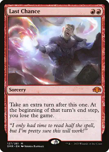 Last Chance - dmr Spoiler