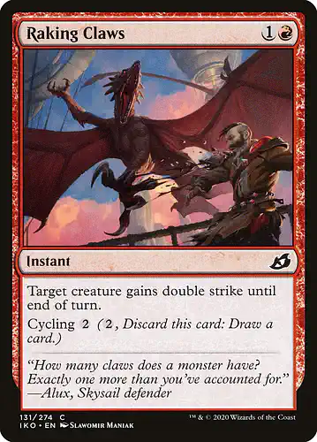 Raking Claws - iko Spoiler
