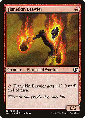 Flamekin Brawler - jvc Spoiler