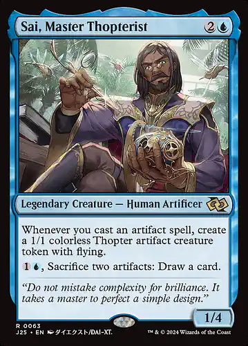 Sai, Master Thopterist - j25 Spoiler