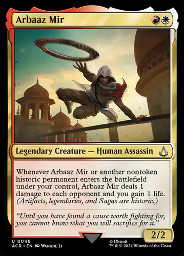 Arbaaz Mir - acr Spoiler