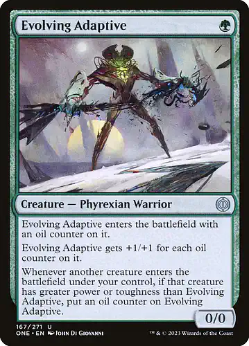 Evolving Adaptive - one Spoiler