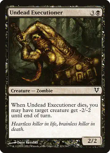 Undead Executioner - avr Spoiler