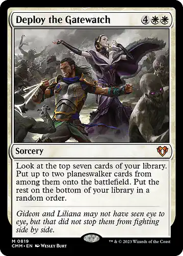 Deploy the Gatewatch - cmm Spoiler