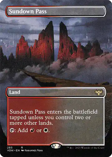 Sundown Pass - vow Spoiler