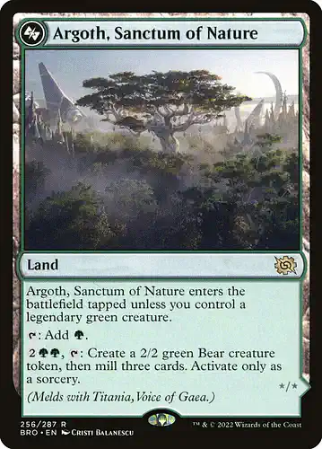 Argoth, Sanctum of Nature - bro Spoiler