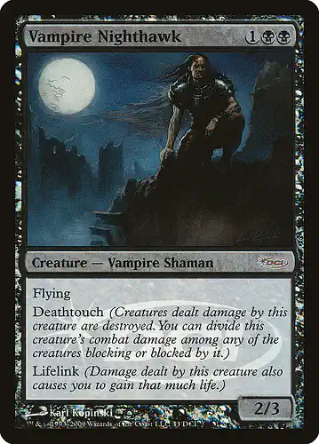 Vampire Nighthawk - dci Spoiler