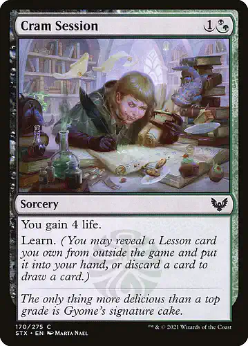 Cram Session - stx Spoiler