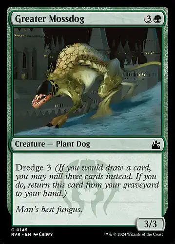 Greater Mossdog - rvr Spoiler