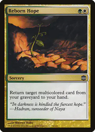 Reborn Hope - arb Spoiler