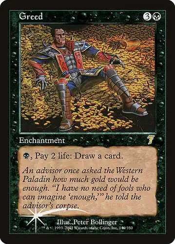 Greed - 7ed Spoiler