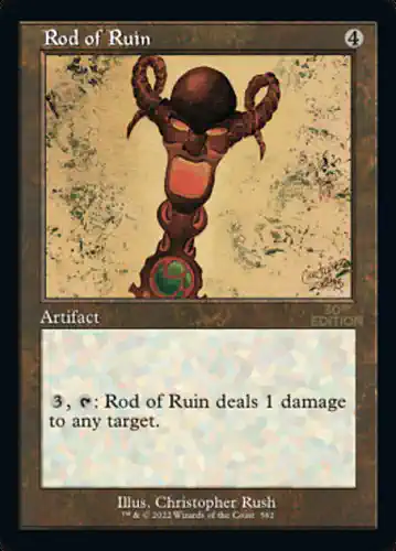 Rod of Ruin - 30a Spoiler