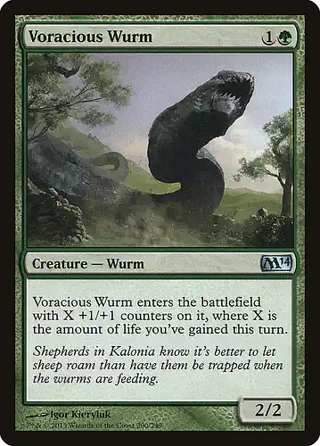 Voracious Wurm - m14 Spoiler