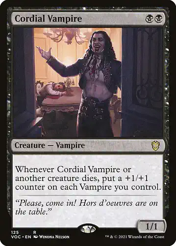 Cordial Vampire - voc Spoiler