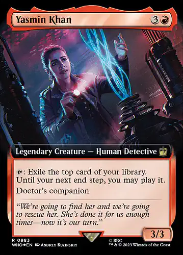 Yasmin Khan - who Spoiler