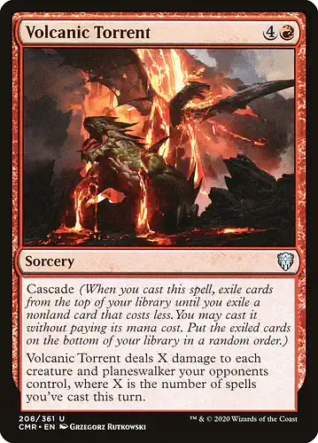 Volcanic Torrent - cmr Spoiler