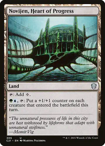 Novijen, Heart of Progress - c21 Spoiler