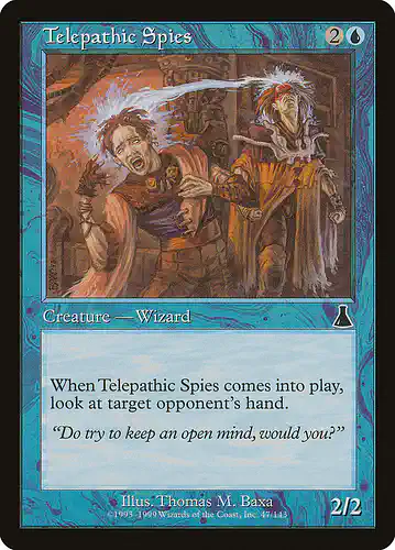 Telepathic Spies - uds Spoiler