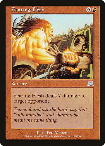 Searing Flesh - ons Spoiler