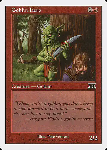 Goblin Hero - 6ed Spoiler