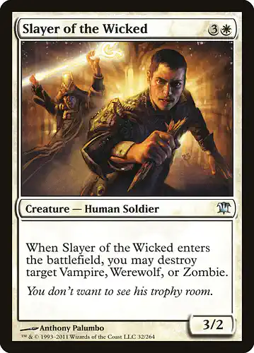 Slayer of the Wicked - isd Spoiler