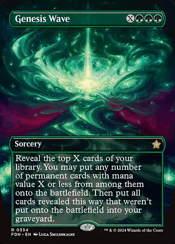 Genesis Wave - fdn Spoiler