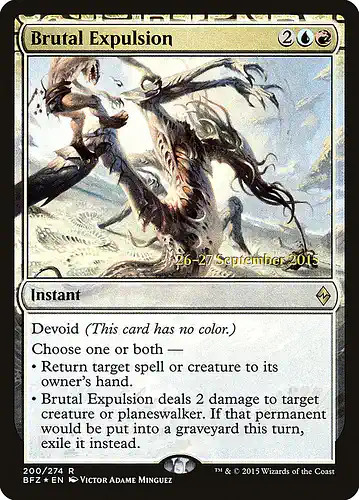 Brutal Expulsion - bfz Spoiler