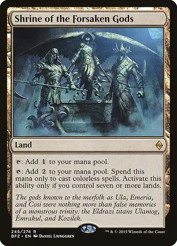Shrine of the Forsaken Gods - bfz Spoiler