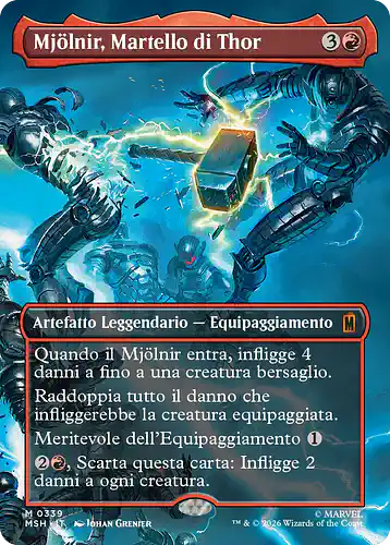 Mjölnir, Hammer of Thor - msh Spoiler