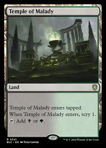 Temple of Malady - blc Spoiler