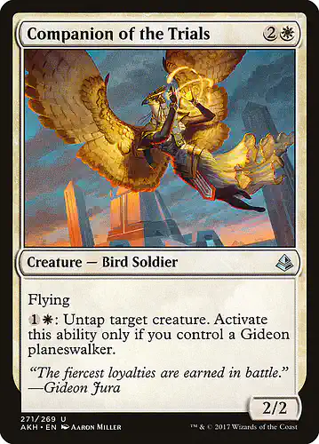 Companion of the Trials - akh Spoiler