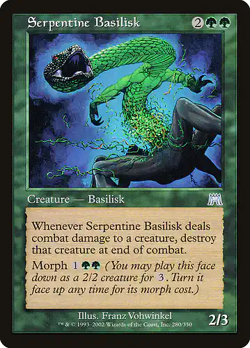 Serpentine Basilisk - ons Spoiler
