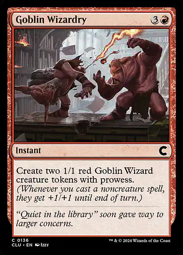Goblin Wizardry - clu Spoiler