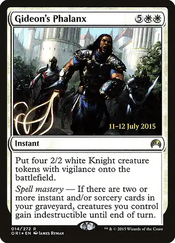 Gideon's Phalanx - ori Spoiler