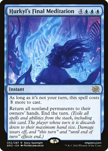 Hurkyl's Final Meditation - bro Spoiler