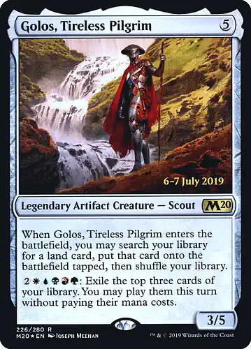 Golos, Tireless Pilgrim - m20 Spoiler