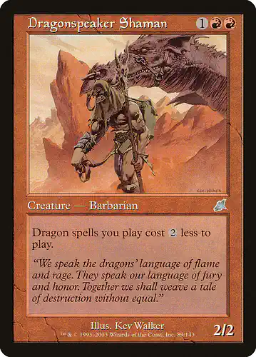 Dragonspeaker Shaman - scg Spoiler