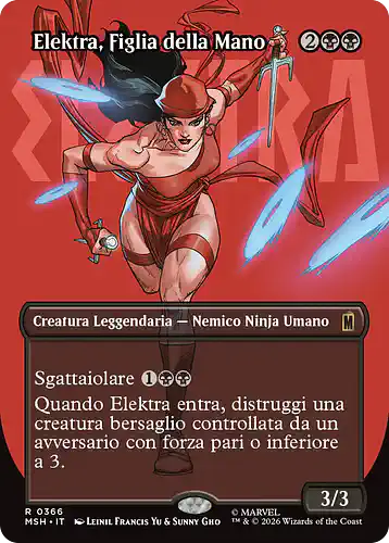Elektra, Daughter of the Hand - msh Spoiler