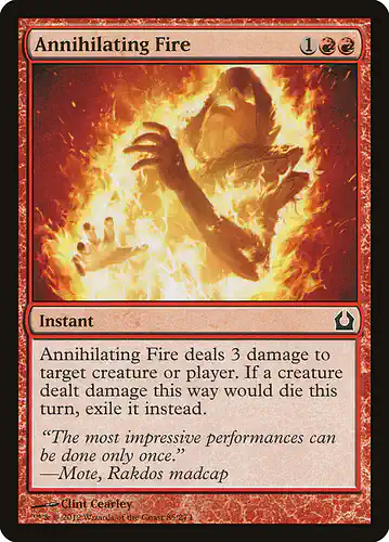Annihilating Fire - rtr Spoiler