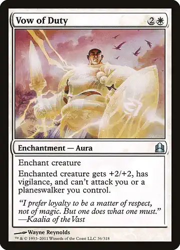 Vow of Duty - cmd Spoiler