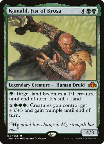 Kamahl, Fist of Krosa - dmr Spoiler
