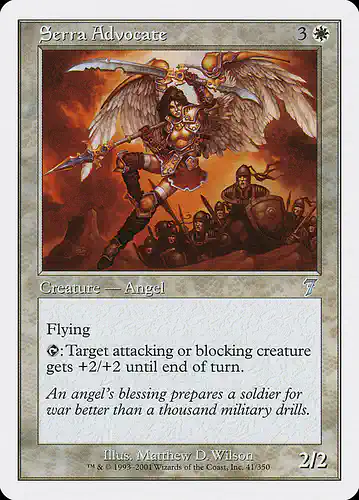 Serra Advocate - 7ed Spoiler