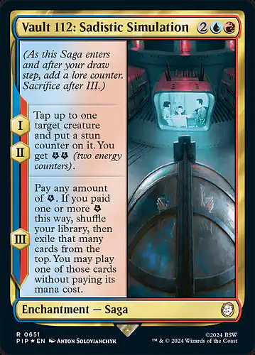 Vault 112: Sadistic Simulation - pip Spoiler