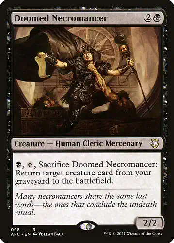Doomed Necromancer - afc Spoiler
