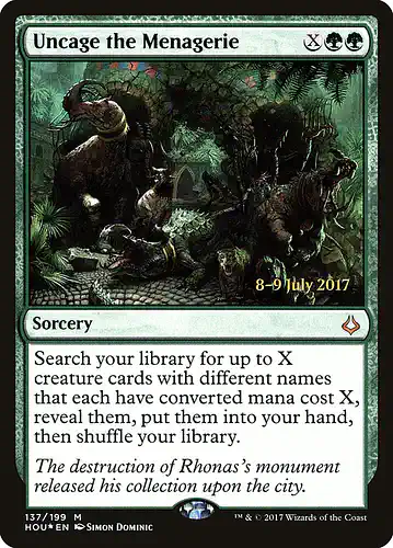 Uncage the Menagerie - hou Spoiler