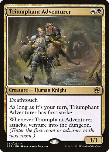 Triumphant Adventurer - afr Spoiler