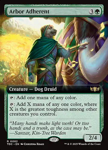 Arbor Adherent - tdc Spoiler
